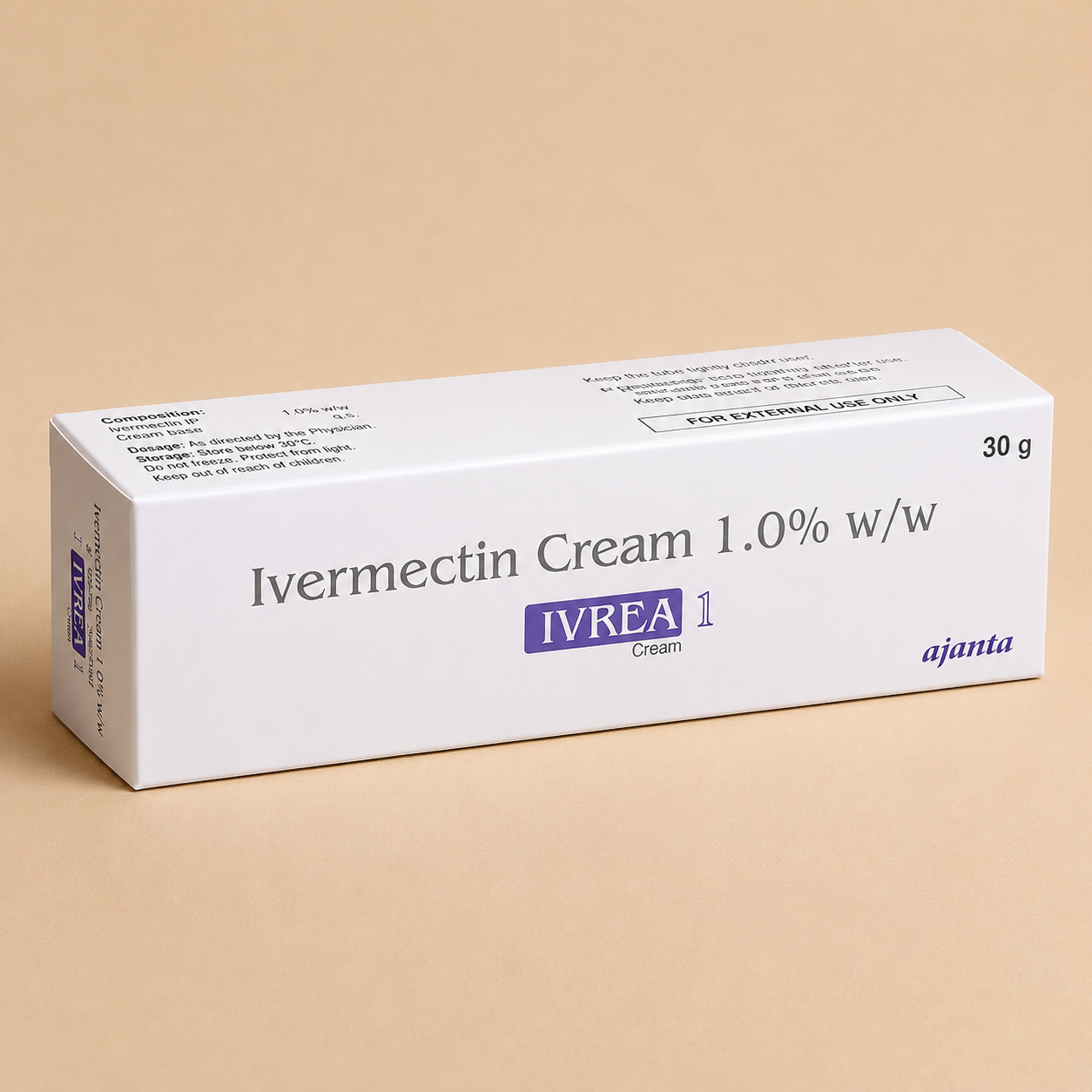 IVREA Ivermectin Cream 1% w/w 30GM